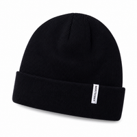 Beheizte Mütze – Schwarze elektrische Beanie