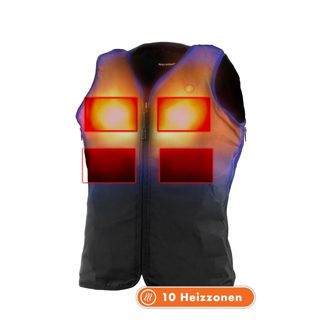 Beheizte Weste Dual Heating USB – BERTSCHAT®️ [AT]