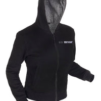 Beheizter Hoodie - Damen | Dual Heating - Schwarz