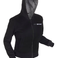 Beheizter Hoodie - Damen | Dual Heating - Schwarz