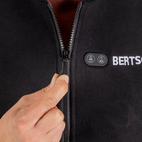 Beheizter Hoodie - Damen | Dual Heating - Schwarz