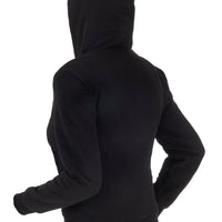 Beheizter Hoodie - Damen | Dual Heating - Schwarz