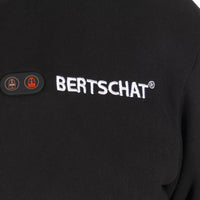 Beheizter Hoodie - Damen | Dual Heating - Schwarz