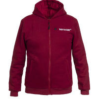 Beheizter Hoodie PRO | Herren - Burgund