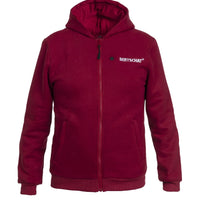 Beheizter Hoodie PRO | Herren - Burgund