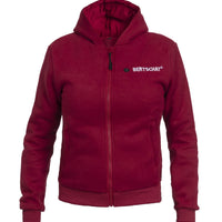 Beheizter Hoodie PRO | Damen - Burgund