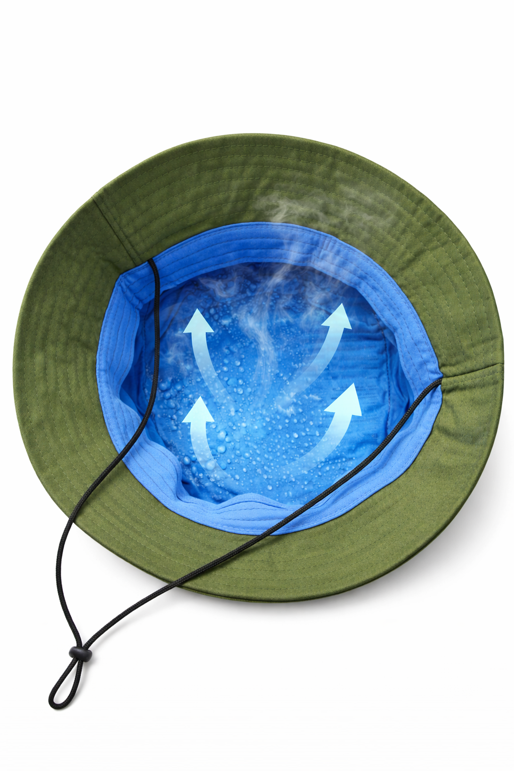 Kühlender Bucket Hat – Verdunstungstechnologie