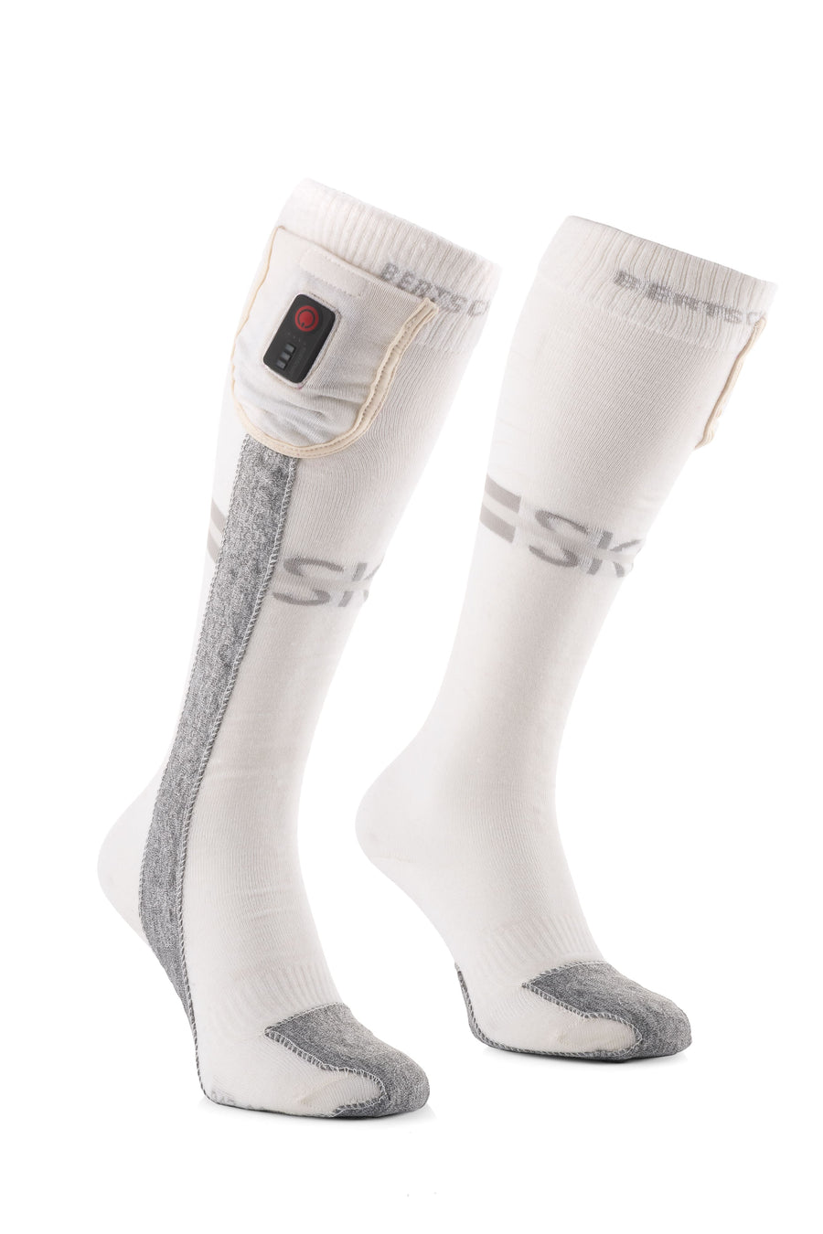 Beheizte Socken – Aerowhite | USB – Wintersport-Edition | Dünn & Strapazierfähig