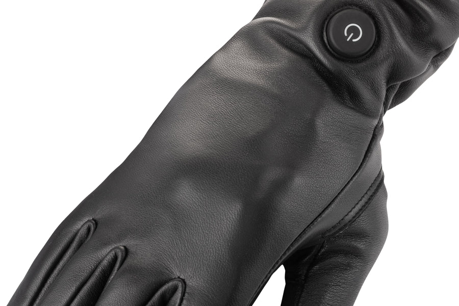 Damen Leder Beheizte Handschuhe | USB | Schafsleder