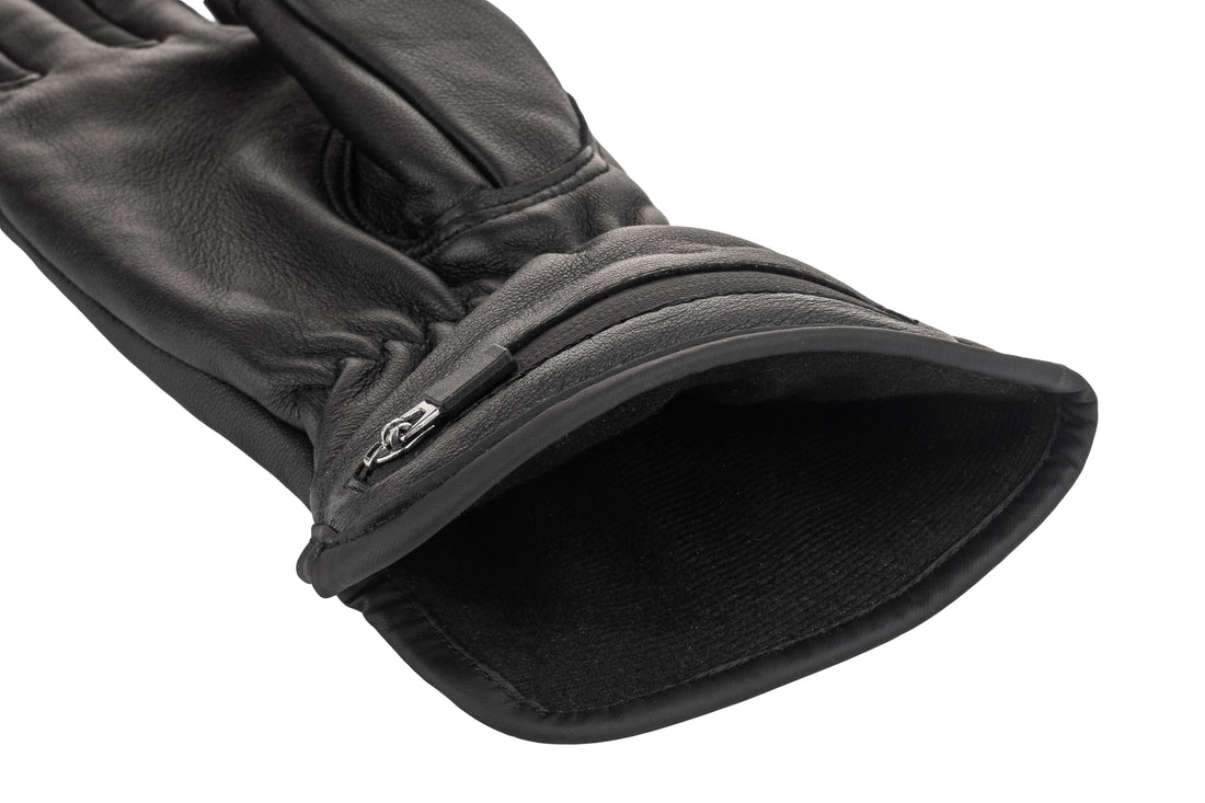 Damen Leder Beheizte Handschuhe | USB | Schafsleder