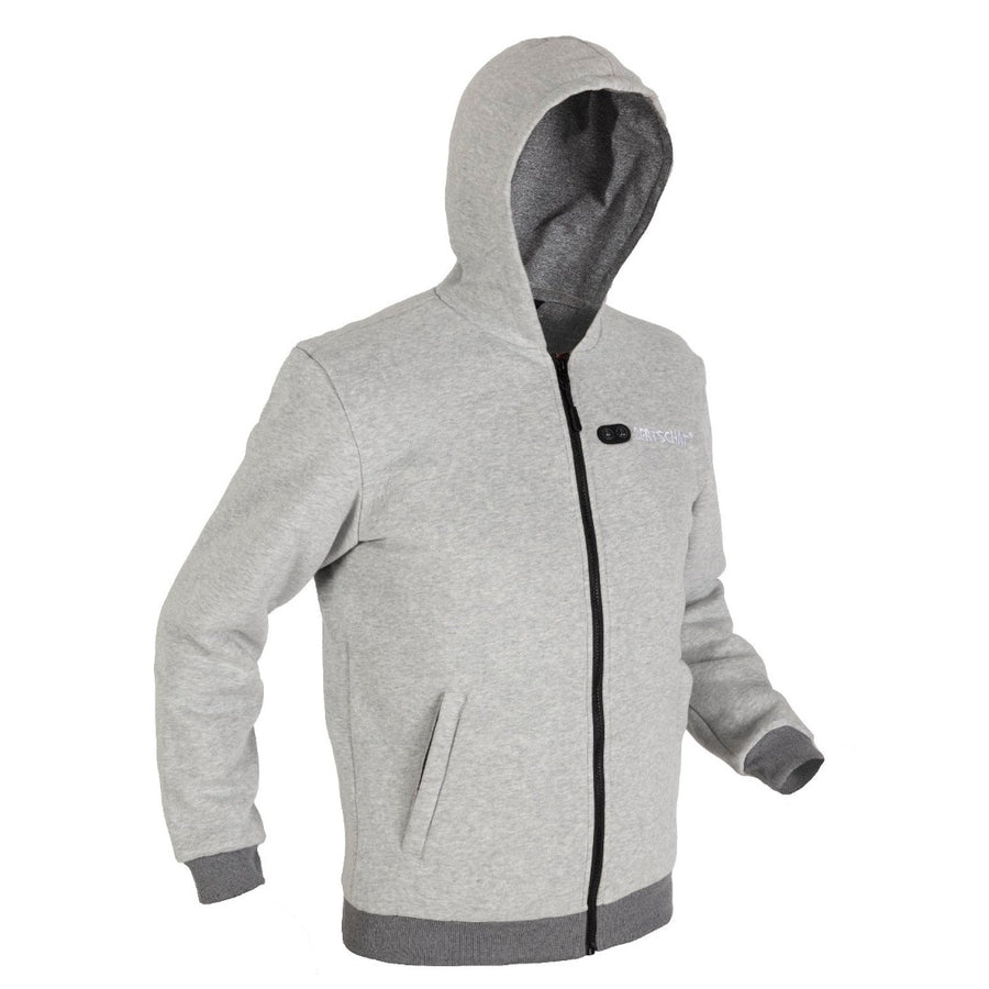 Beheizter Hoodie - Herren | Dual Heating - Grau