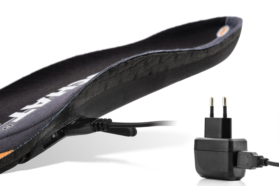 Elektrische Schuheinlagen PRO | USB