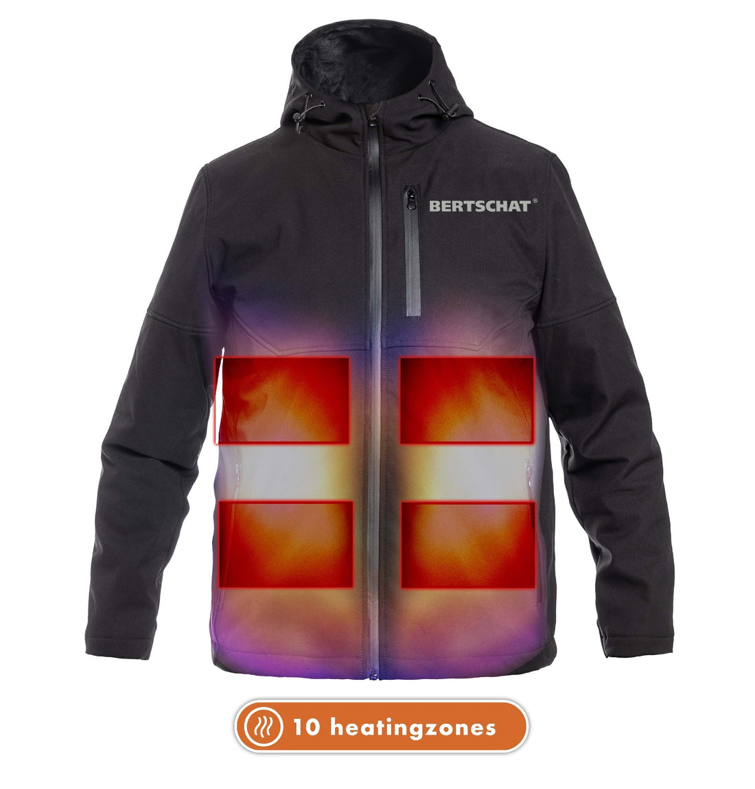 Beheizte Softshelljacke - Herren | Dual Heating